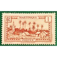 Мартиника 1933. Деревня Басс-Пуэнт