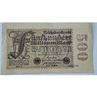 1923 год Германия 500 000 000 марок