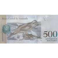 Werty71 Венесуэла 500 боливаров 2017 UNC банкнота