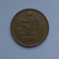 50 эре 1990 Дания
