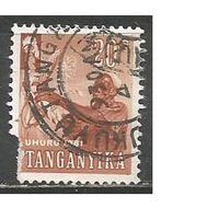 Танганьика. Фермер. 1961г. Mi#101.