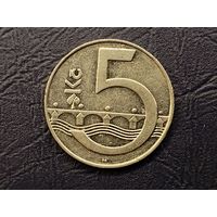 5 крон Чехия.