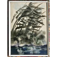 П.Драчёв. Акварель