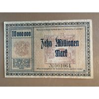 Германия, 10000000 марок, 1923 год, Адорф,