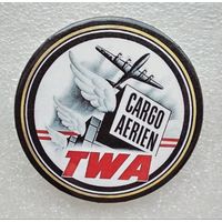 Trans World Airlines (TWA) - авиакомпания США. (Жесть, 56 мм.)