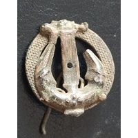 Лира старинная брошка