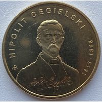 Польша 2 злотых 2013 г. 200 лет со дня рождения Хиполита Цегельского
