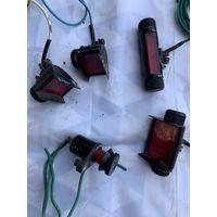 Уникальный лот -оригинальные  подсветки  панельных приборов советских самолётов-судя по надписям 60-е