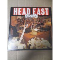 HEAD  EAST "GETTIN' LUCKY " 1977 LP UK A&M RECORDS AMLH64624 NM