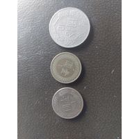 Лот монет тайвань 3 шт