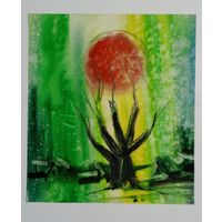 Акварель 39х44