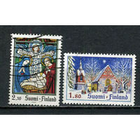 Финляндия - 1992 - Рождество и Новый год - [Mi. 1195-1196] - полная серия - 2 марки. Гашеные.  (Лот 27JM)-TG2P25