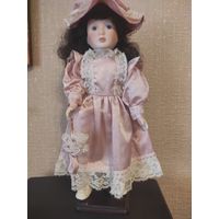 Кукла фарфоровая коллекционная, винтаж