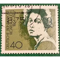 ФРГ 1975. Немецкая писательница Рикарда Хух 1864-1947