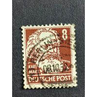 Германия 1948. Знаменитые немцы. Карл Маркс (1818-1883)