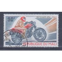 [2030] Мали 1976. Мотоспорт.Мотоцикл. Гашеная марка.