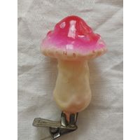 Ёлочная игрушка мухомор