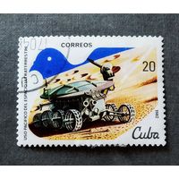 Марка Куба 1982 год Космос