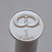 Латвия 1 лат 2005 Крендель