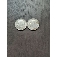 Монеты . Ядвига 5 злотых.