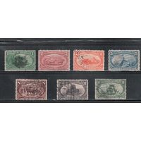 США-1898, (Скотт.285-291), гаш.   , Выставка в Миссисипи, Лошади