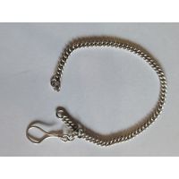 Цепочка для часов серебро 84 пробы