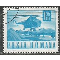 Румыния. Вертолёт. Стандарт. 1971г. Mi#2955.