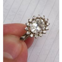 Серьга одиночка.Серебро