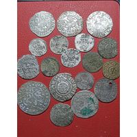 Лот серебра ВКЛ, 18 штук,с рубля!