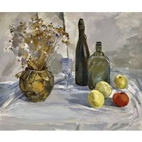 Шарипо П.П. "Восеньскі нацюрморт", 2006г. Х/М. 55х66 см.