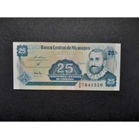 25 сентаво 1991 года. Никарагуа. UNC