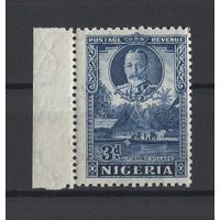 1936 Нигерия ** 3d, Георг V (SG 38) левое поле