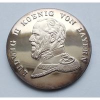 Короли Германии. Королевство Бавария 1806-1918. Людвиг III. Серебро 999. Проба.