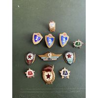 Значки армия с рубля