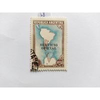 Аргентина 1958 оф.марка