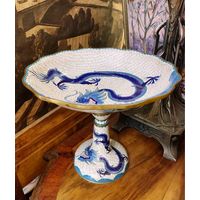 Ваза, фруктовница.Клуазоне,перегородчатая эмаль.Китай,20 век.