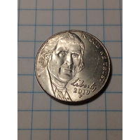 5 центов США 2019 Р год