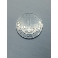 Боливия 1 боливиано 2001 года .