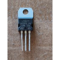 Микросхема LM317T, регулируемый выход, стабилизатор напряжения +1.2...37В 1.5A