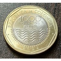 Колумбия 1000 песо, 2024    ( 1-7-1 )