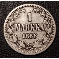 1 марка  1866 г. Серебро. С 1 рубля. Смотрите другие мои лоты с 1 рубля.