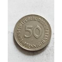 Германия 50 пфенинг 1950 J