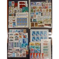 Марки СССР, полный годовой набор за 1986 год с малые листы, блоки с разновидностями, некоторые не описаны в КС, высокий каталог. Смотрите фото