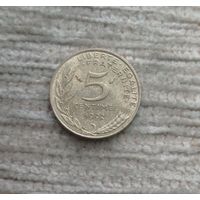 Werty71 Франция 5 сантимов 1992