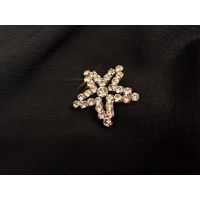 Брошь, винтаж, Аврора Бореалис, звезда