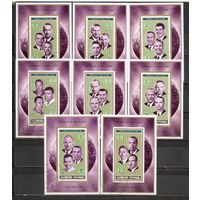 ФФ3 Аджман 1971 Космонавты гаш