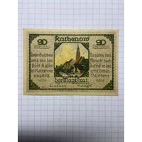 90 пфеннигов (нотгельды) г. Германия - 1312