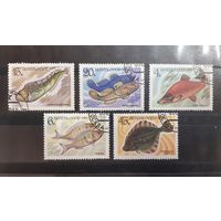 СССР. 1983 год. Фауна. Рыбы (54)