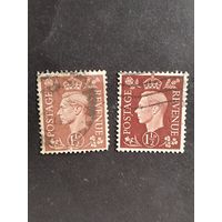 Великобритания  1937  2 м  к-ль Георг VI