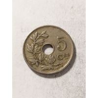 Бельгия 5 сентим 1923